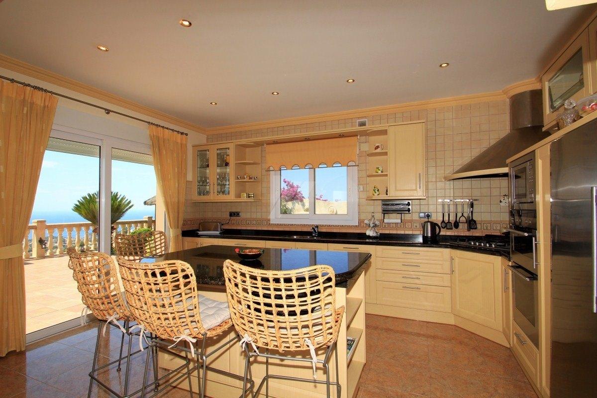 BP2731 - Villa panorámica con vistas al mar en venta en Teulda-Moraira, Costa Blanca.