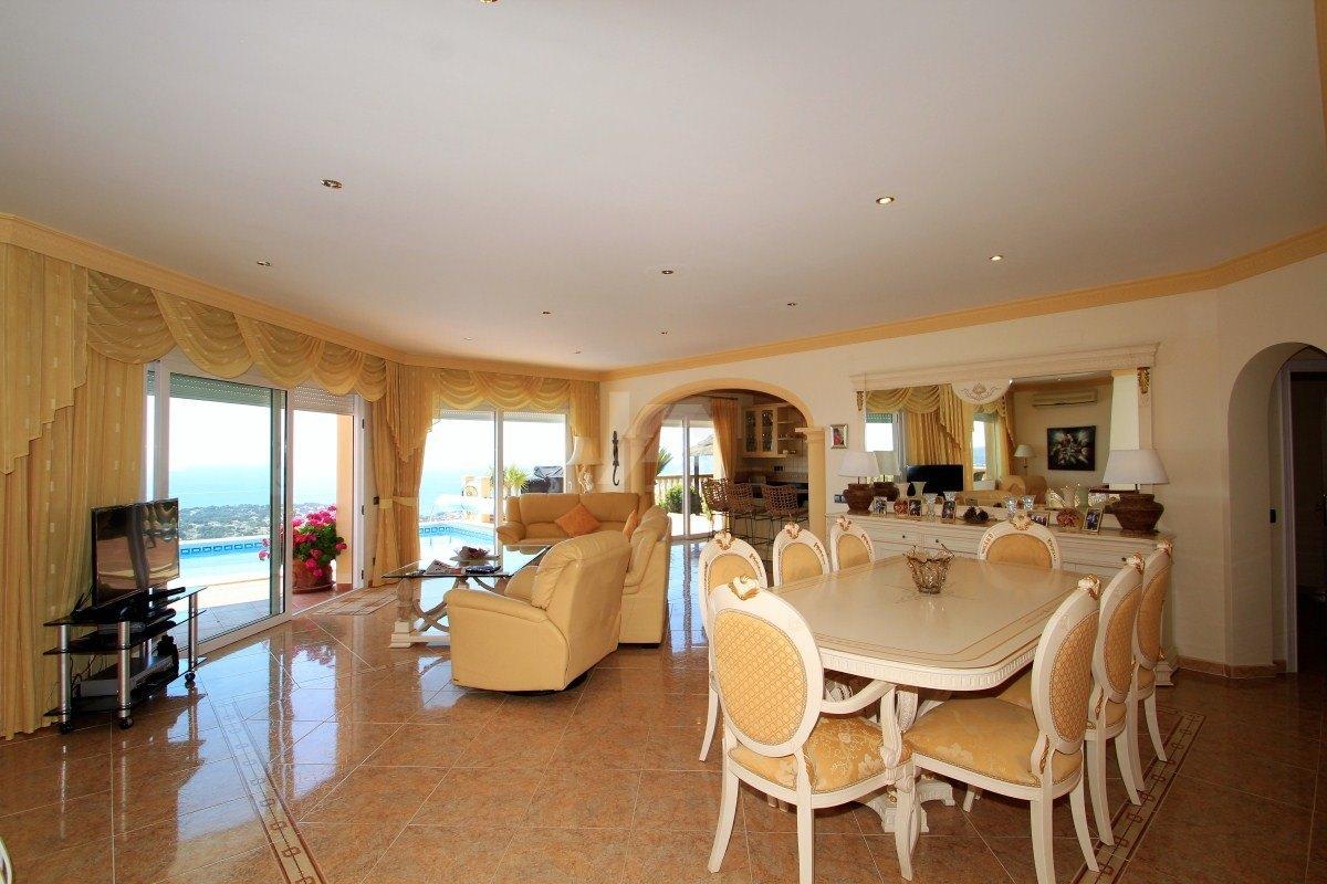 BP2731 - Villa panorámica con vistas al mar en venta en Teulda-Moraira, Costa Blanca.