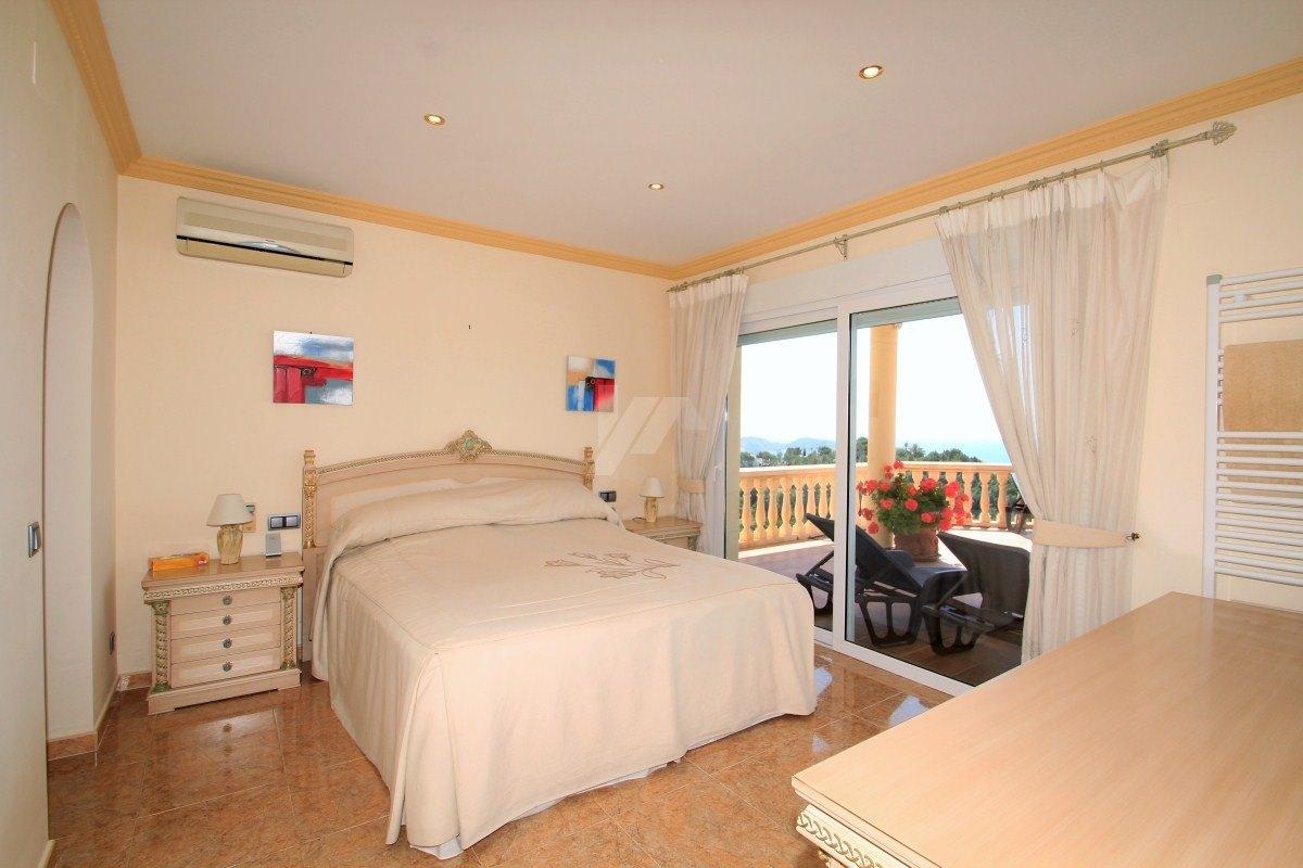 BP2731 - Villa panorámica con vistas al mar en venta en Teulda-Moraira, Costa Blanca.