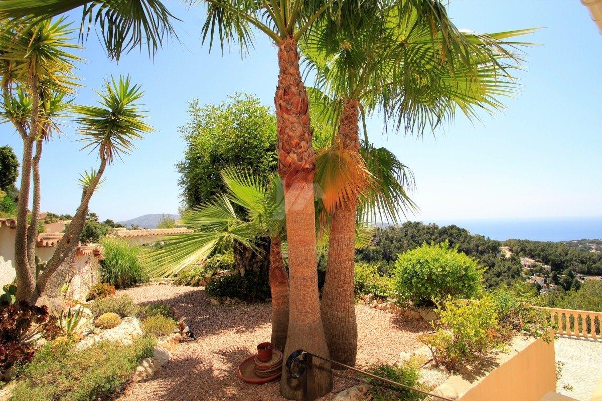 BP2731 - Villa panorámica con vistas al mar en venta en Teulda-Moraira, Costa Blanca.