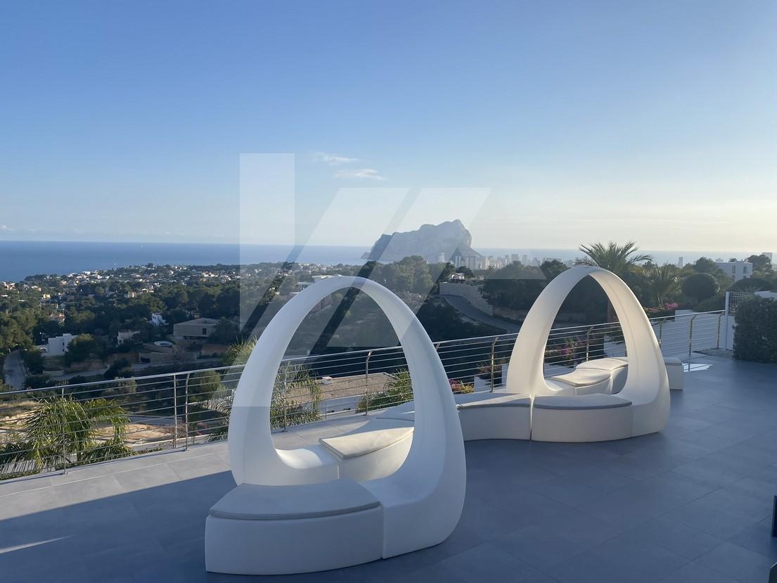 BP3232 - Villa de lujo con vistas al mar en venta en Benissa, Costa Blanca.