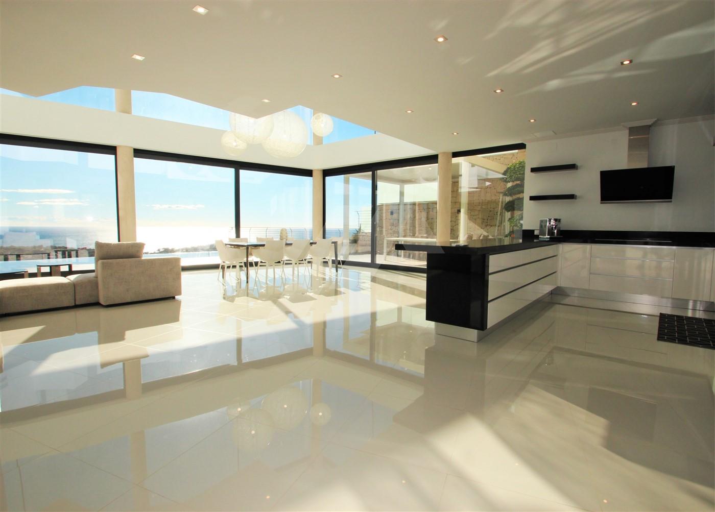 BP3232 - Villa de lujo con vistas al mar en venta en Benissa, Costa Blanca.