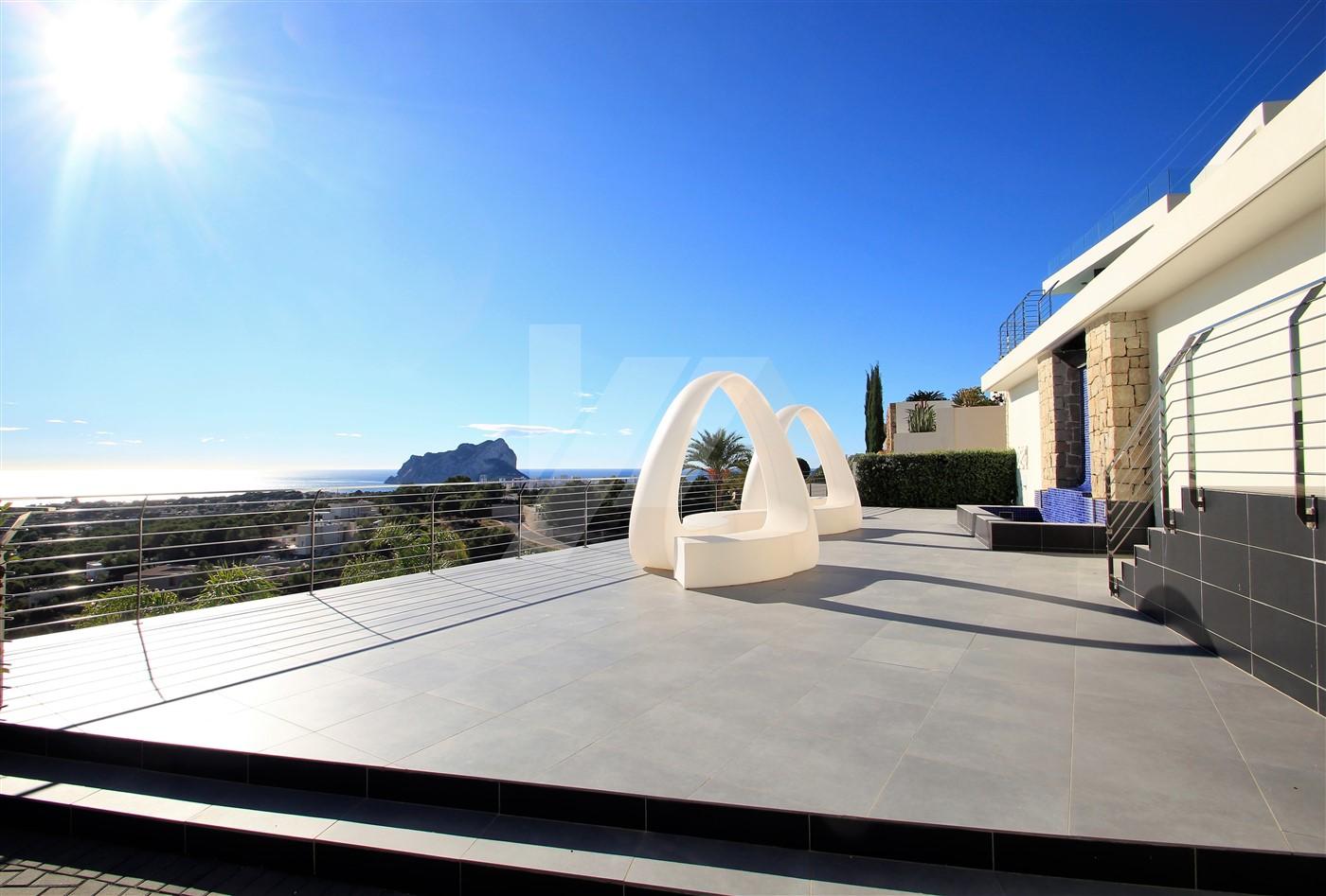 BP3232 - Villa de lujo con vistas al mar en venta en Benissa, Costa Blanca.