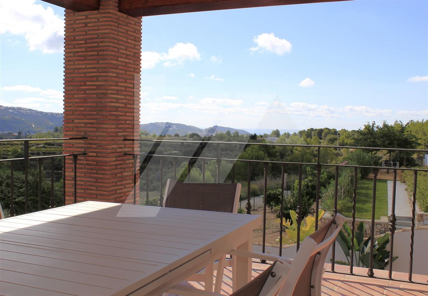 BP3322 - Chalet con vistas al mar en los Molinos, Benitachell, Costa Blanca.
