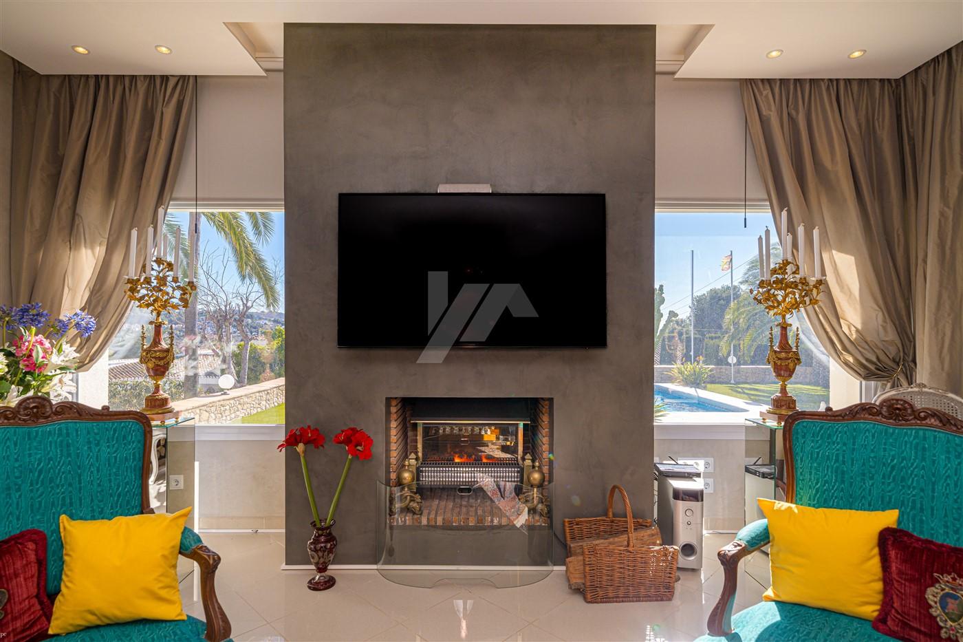Exclusiva villa mediterránea en venta en Moraira, Costa Blanca.