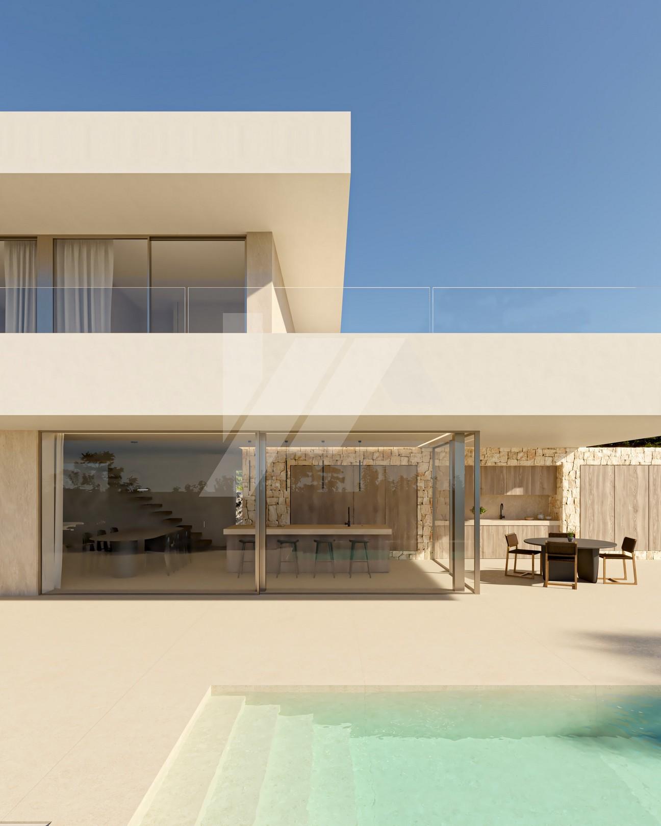 BP3373 - Nueva propiedad en venta en Moraira, Costa Blanca.