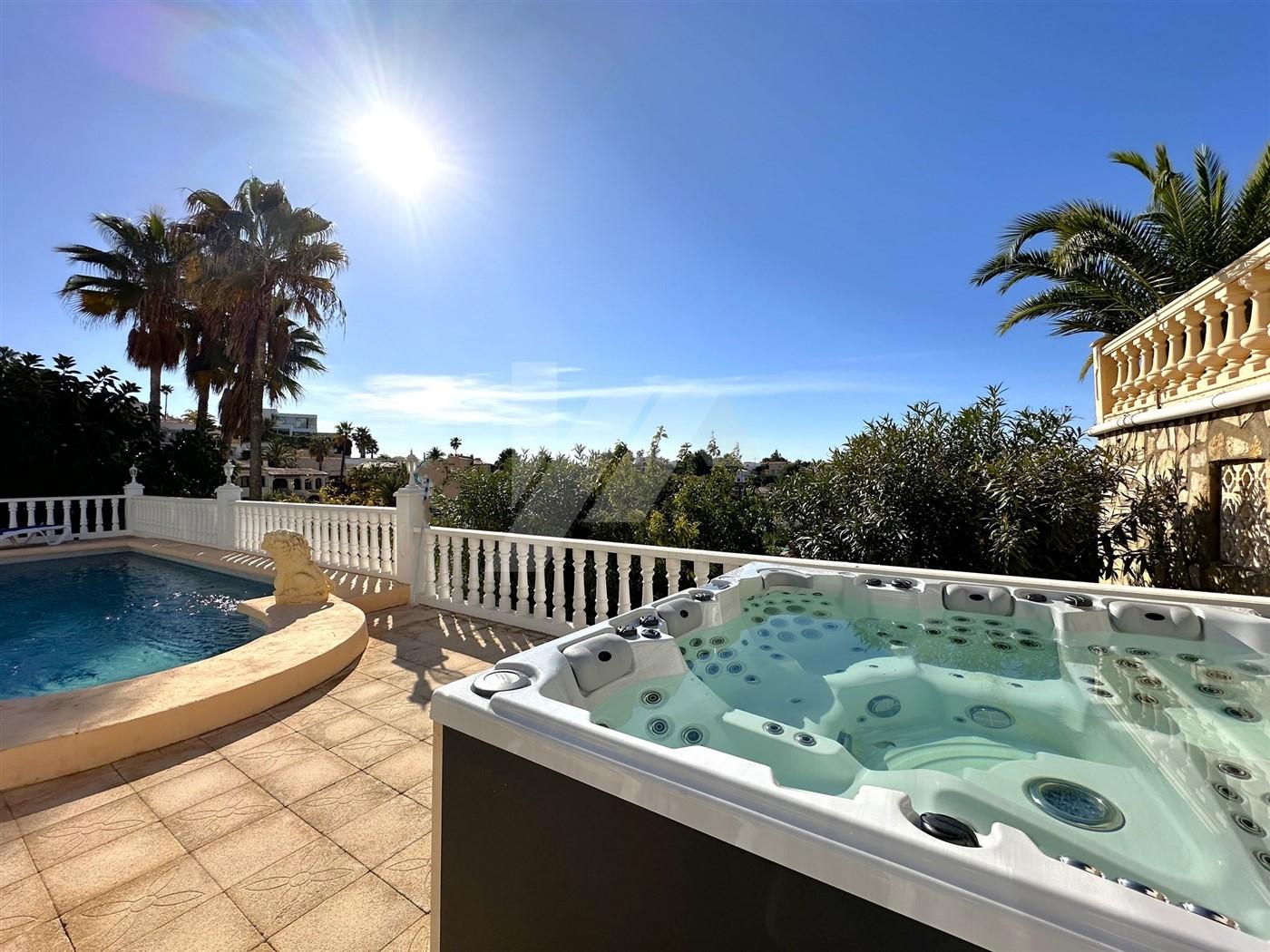 Chalet con vistas al mar en Benissa, Costa Blanca.