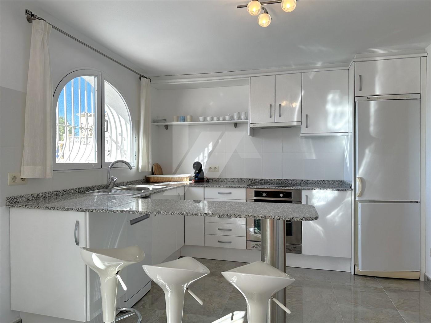 Chalet con vistas al mar en Benissa, Costa Blanca.