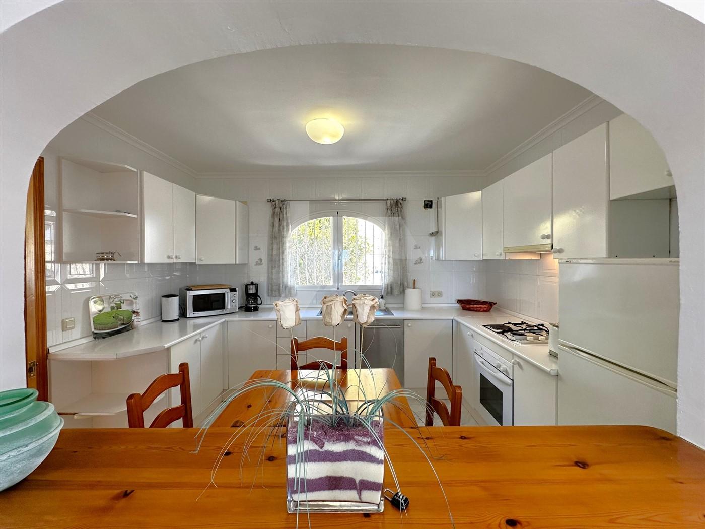 Chalet con vistas al mar en Benissa, Costa Blanca.