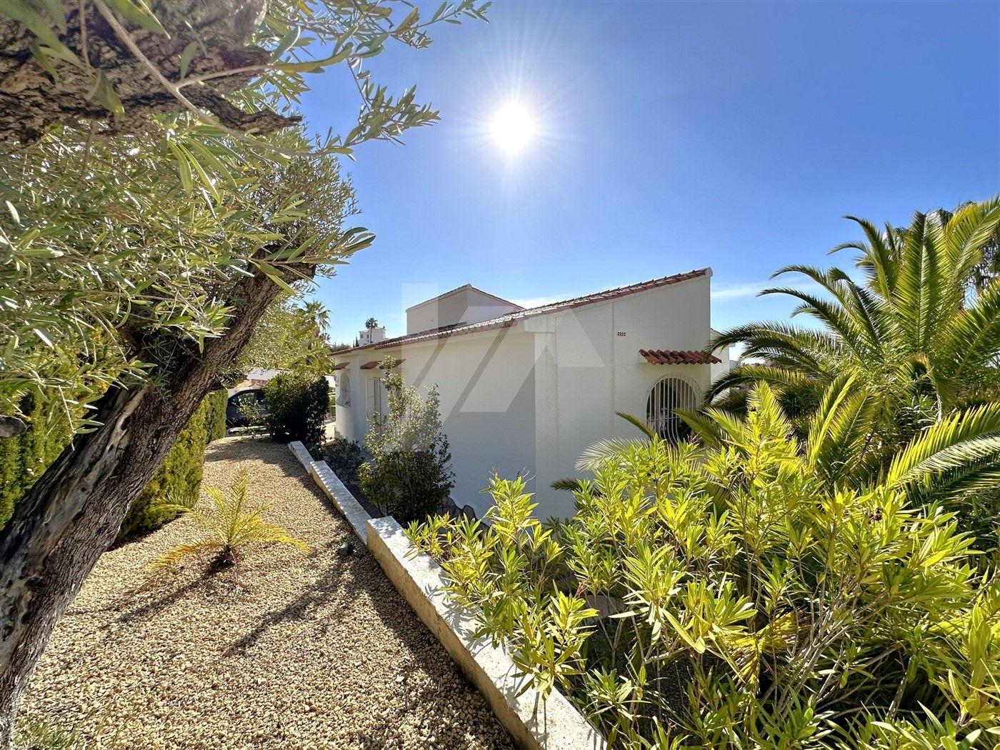 Chalet con vistas al mar en Benissa, Costa Blanca.