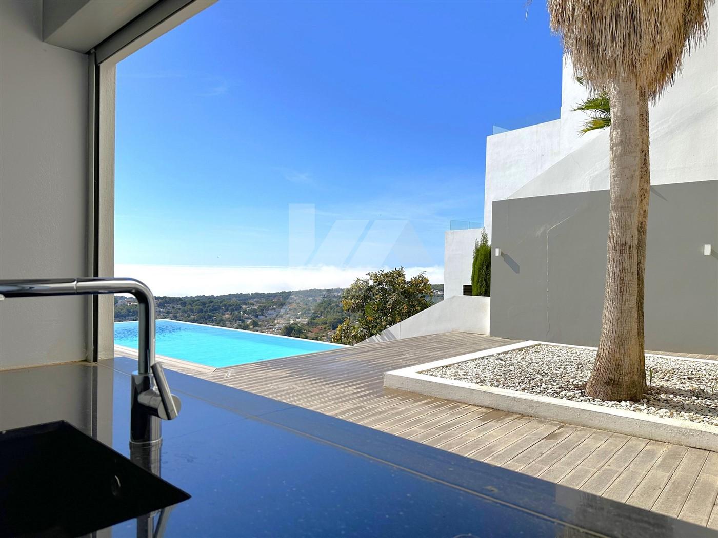 BP3394 - Exclusiva villa en venta con inigualables vistas al mar Mediterráneo en Moraira.