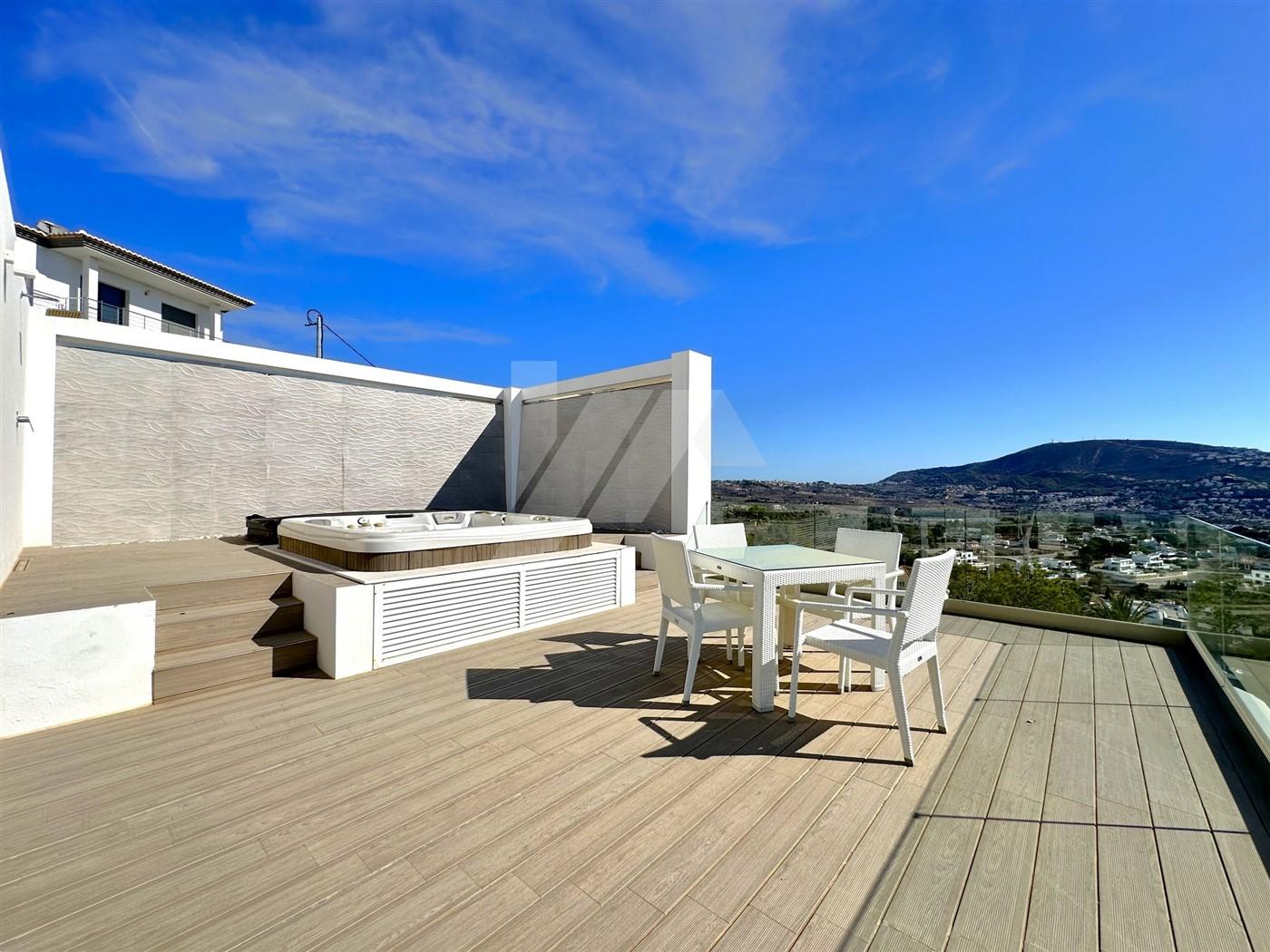 BP3394 - Exclusiva villa en venta con inigualables vistas al mar Mediterráneo en Moraira.