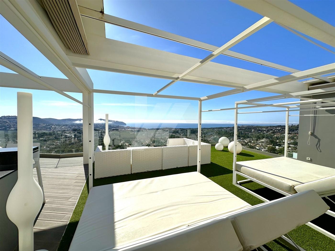 BP3394 - Exclusiva villa en venta con inigualables vistas al mar Mediterráneo en Moraira.