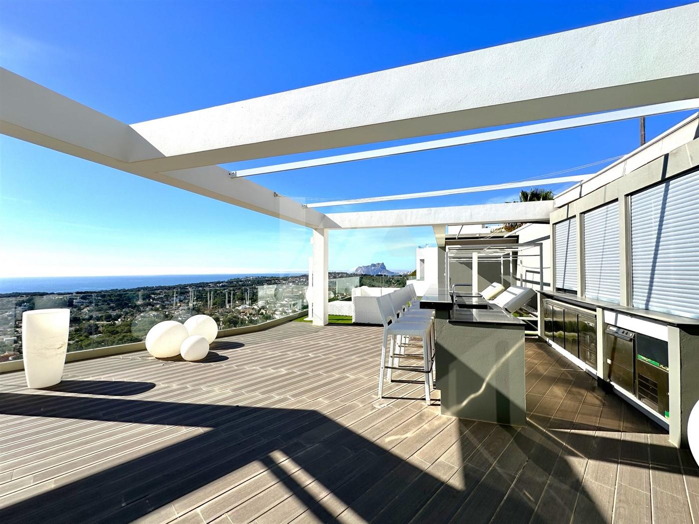 BP3394 - Exclusiva villa en venta con inigualables vistas al mar Mediterráneo en Moraira.