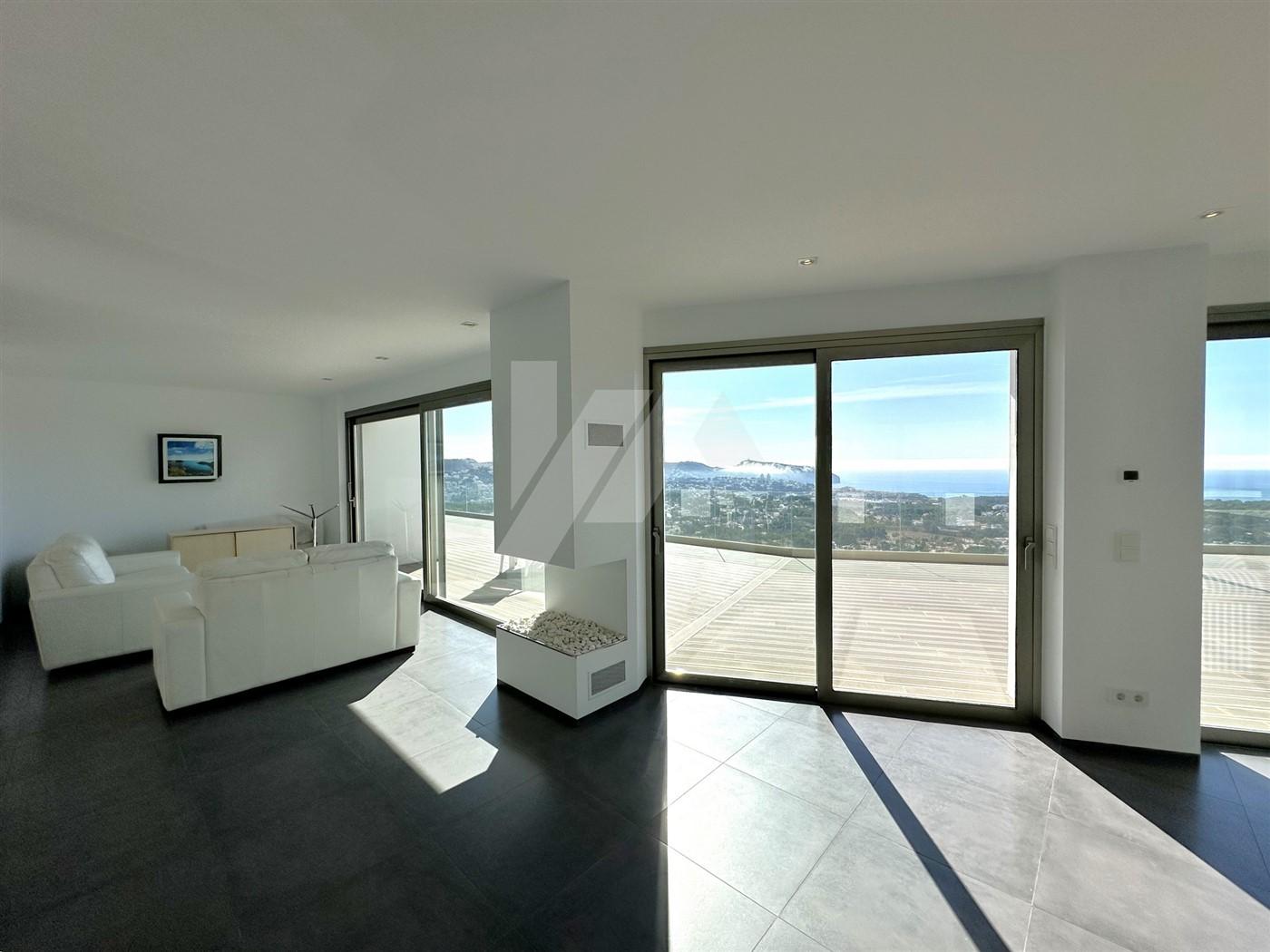BP3394 - Exclusiva villa en venta con inigualables vistas al mar Mediterráneo en Moraira.