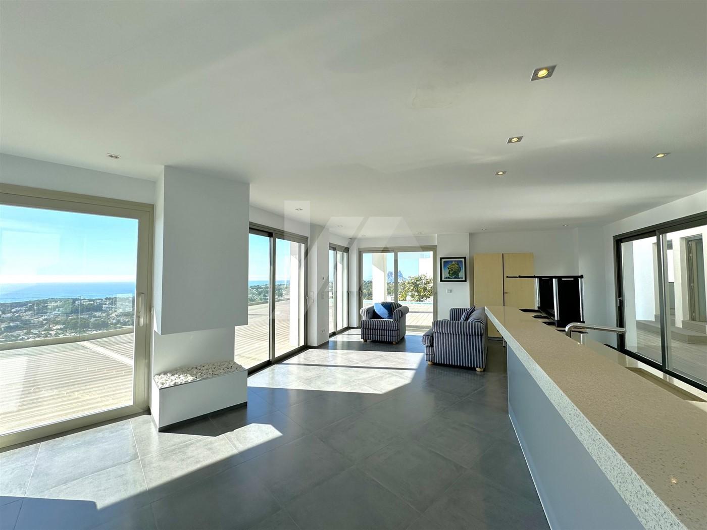 BP3394 - Exclusiva villa en venta con inigualables vistas al mar Mediterráneo en Moraira.