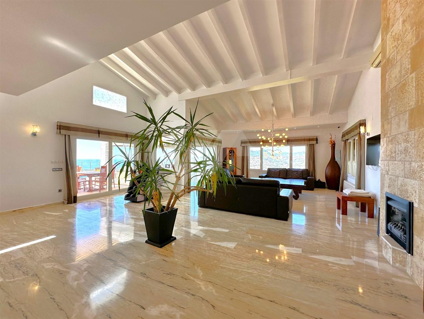 BP3395 - Excepcional villa en venta con vistas al mar en Moraira.