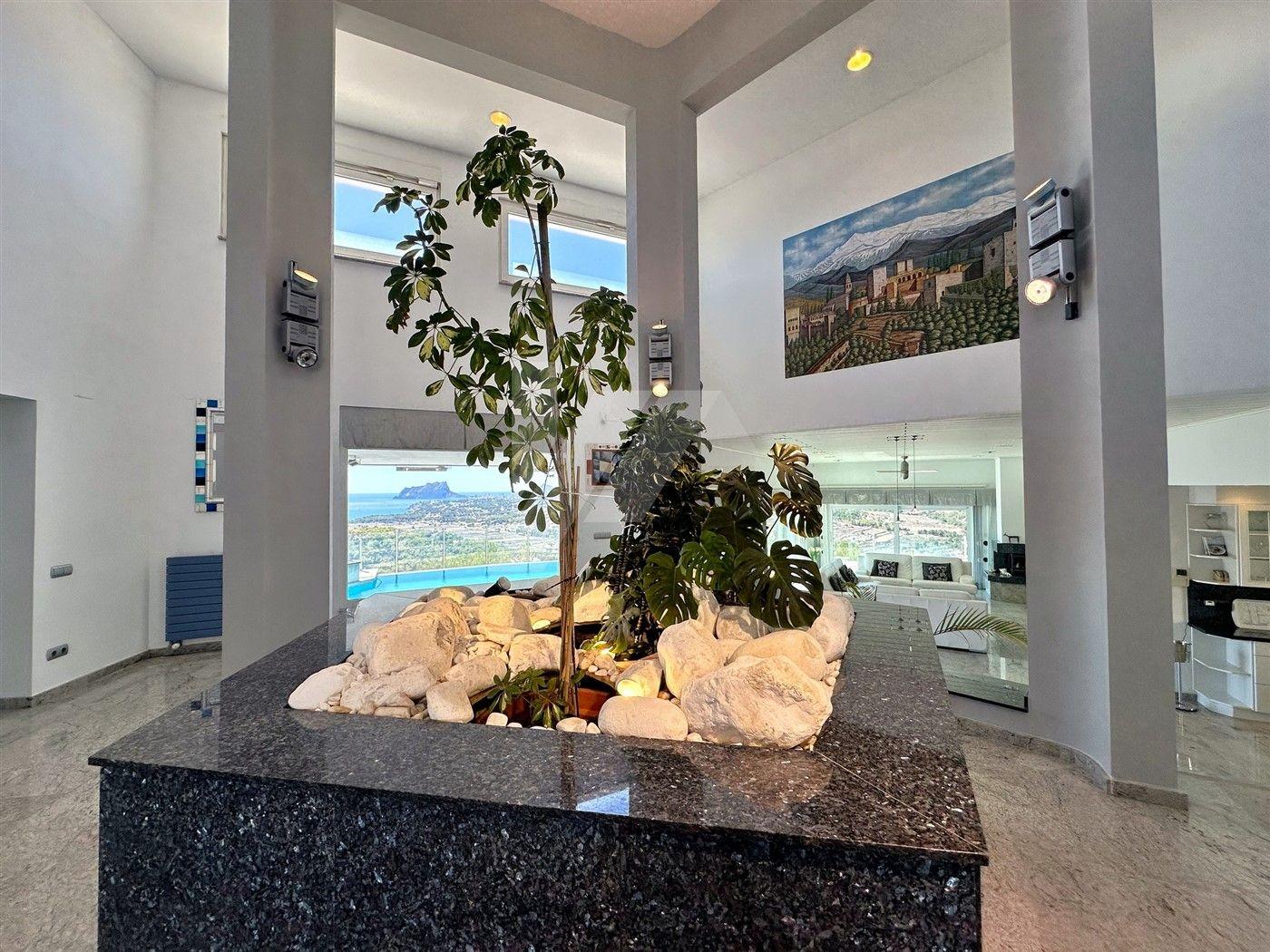 BP3396 - Villa con vistas panorámicas al mar en venta en Moraira, Costa Blanca.