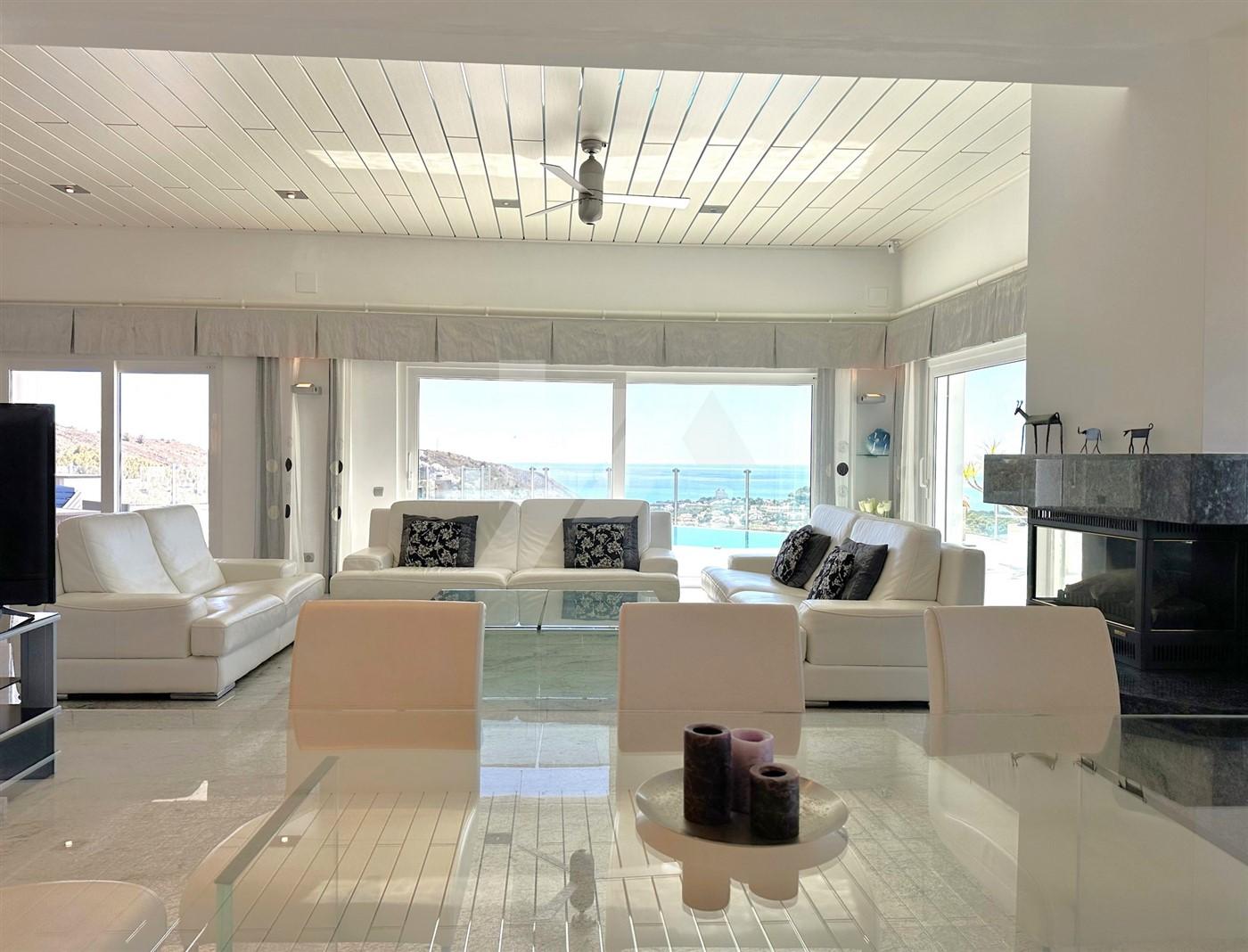BP3396 - Villa con vistas panorámicas al mar en venta en Moraira, Costa Blanca.