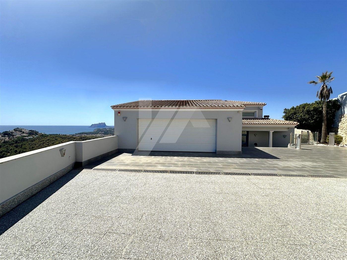 BP3396 - Villa con vistas panorámicas al mar en venta en Moraira, Costa Blanca.