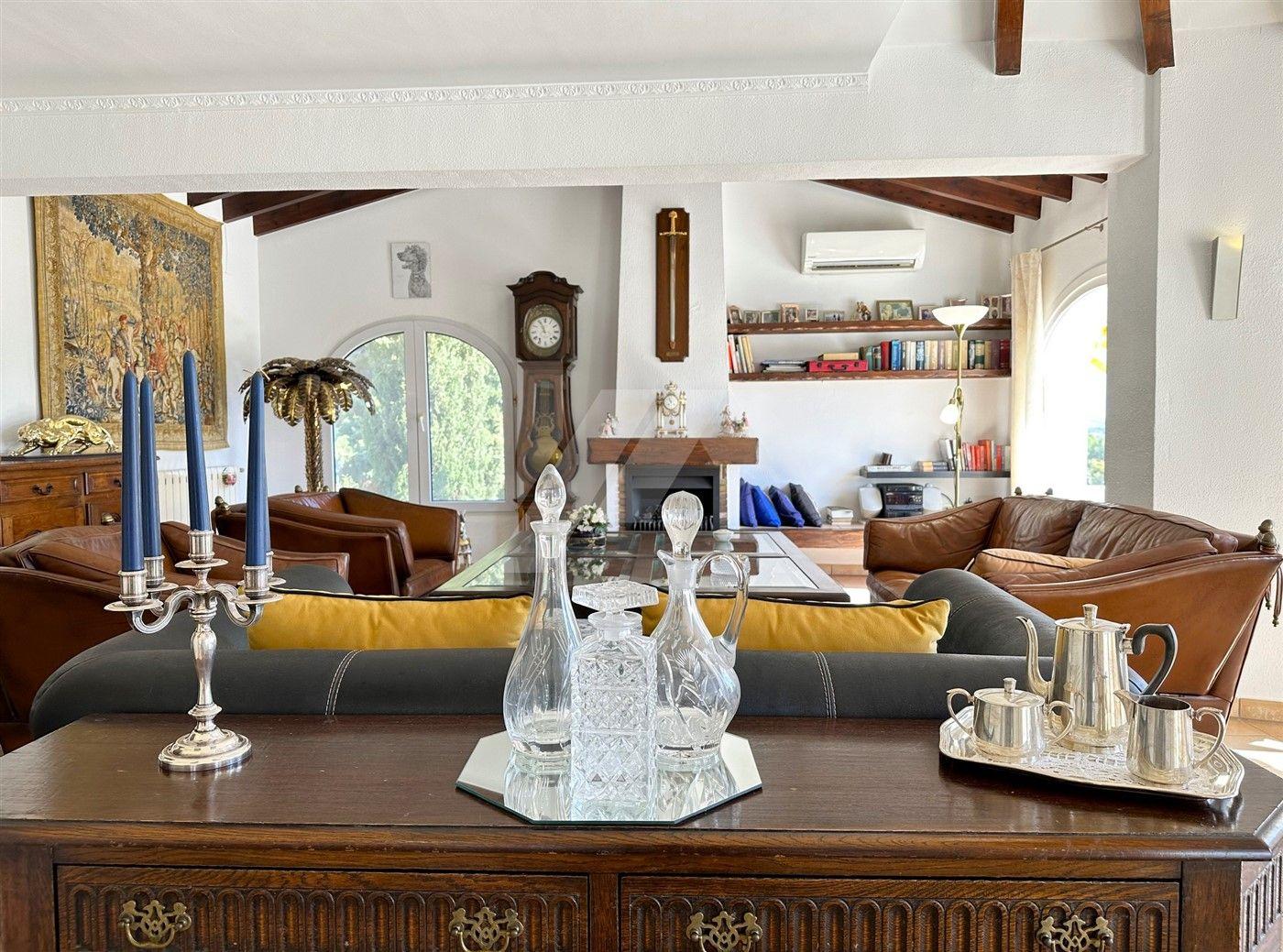 Villa con estilo Mediterráneo en venta en Moraira, Costa Blanca.