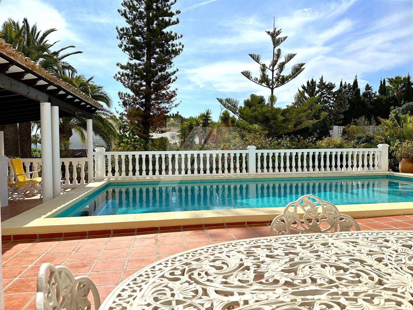 Villa con estilo Mediterráneo en venta en Moraira, Costa Blanca.