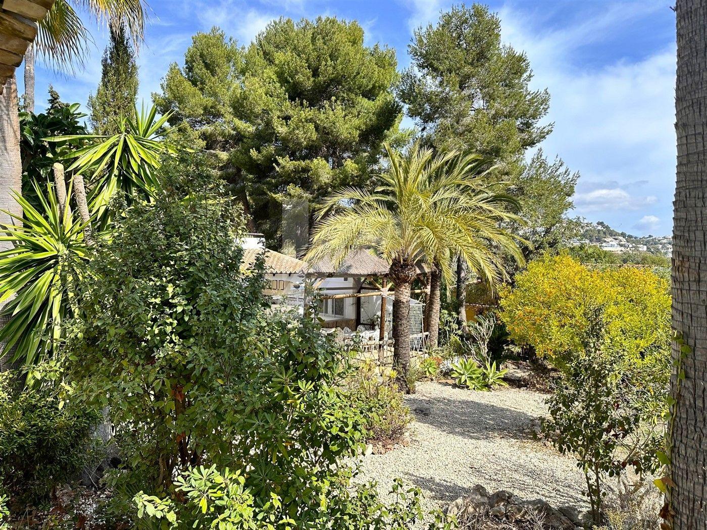 Villa con estilo Mediterráneo en venta en Moraira, Costa Blanca.