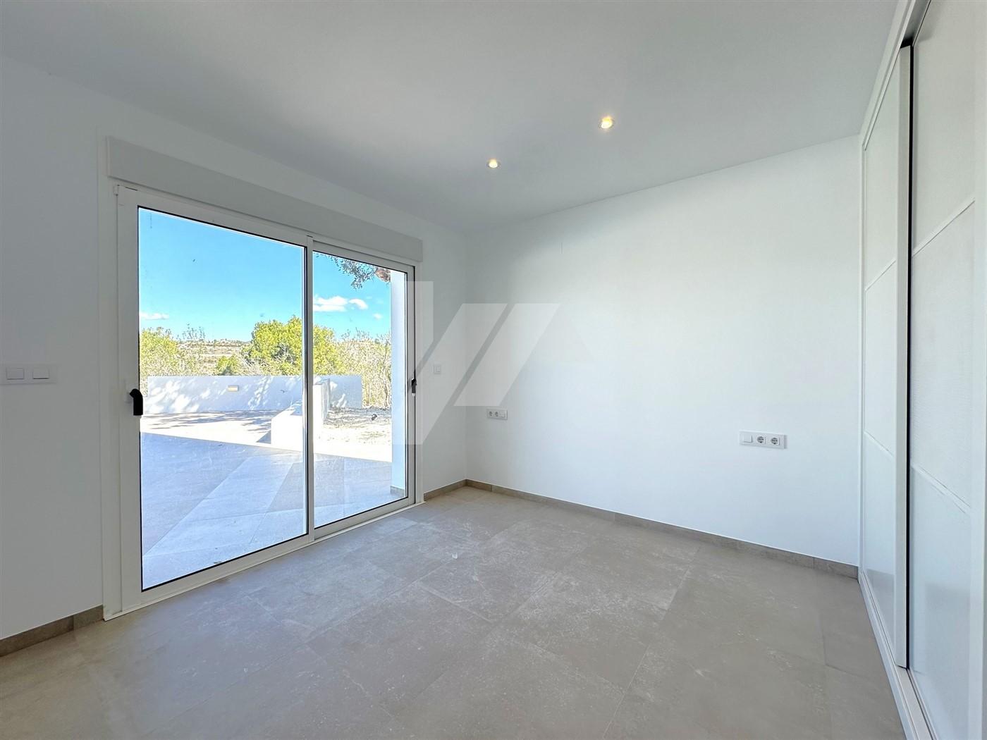 BP3403 - Villa en venta de Estilo Ibicenco con Vistas al Mar, cerca de Moraira.