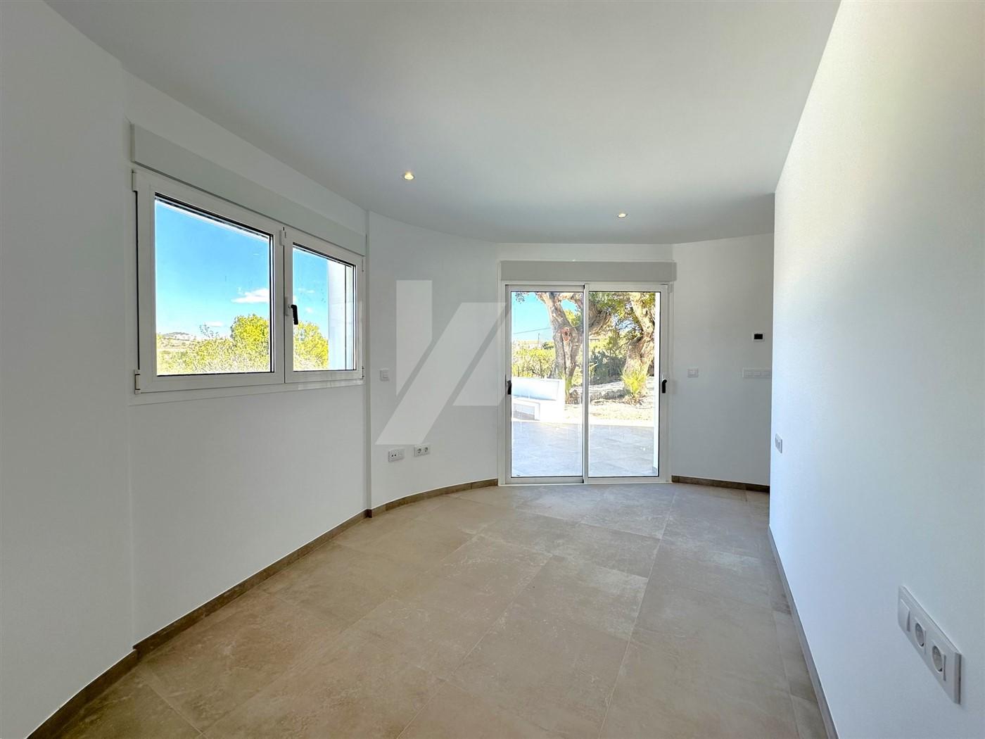 BP3403 - Villa en venta de Estilo Ibicenco con Vistas al Mar, cerca de Moraira.
