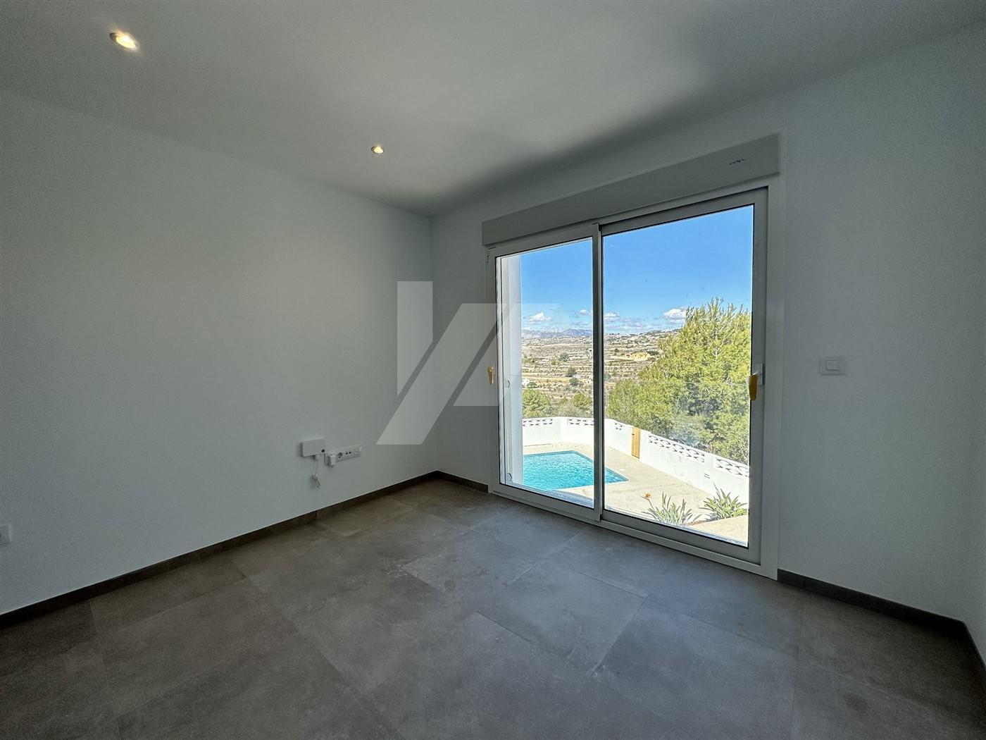BP3403 - Villa en venta de Estilo Ibicenco con Vistas al Mar, cerca de Moraira.