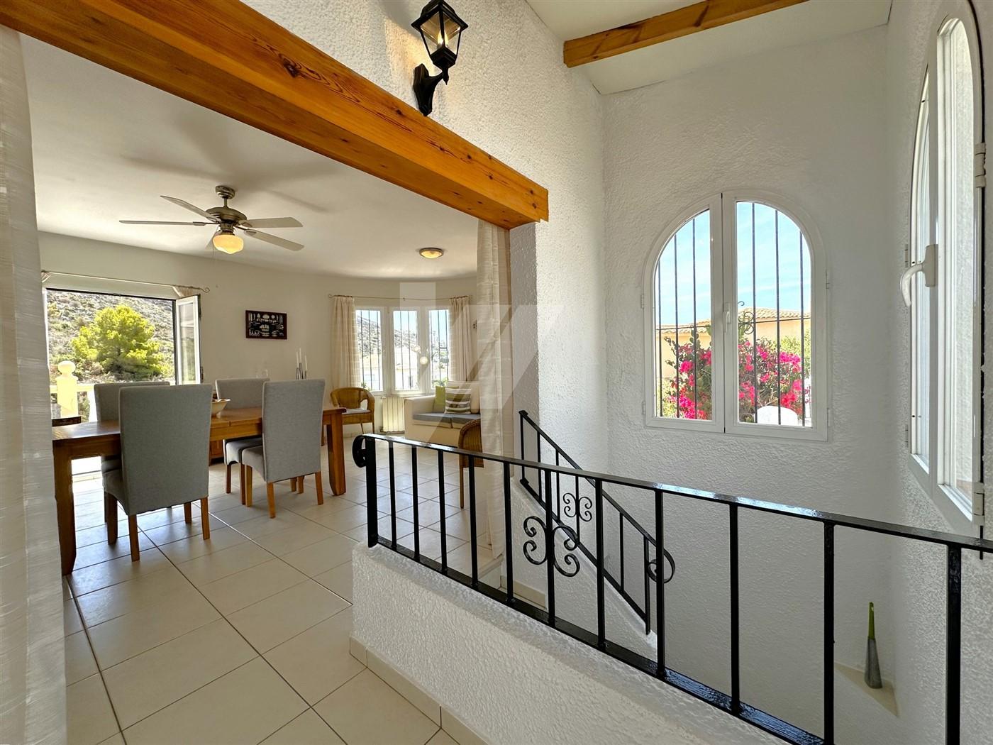 Chalet con vistas al mar en venta en el Portet, Moraira.